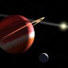 Artist's concept of nearest extrasolar planet to our Solar Syste