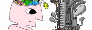 Steficartoon for the soul- pollution
