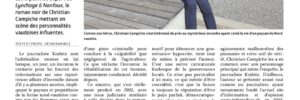 Lynchage à Nonfoux-Article La Région