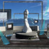 Statue du bord du lac ouchy Small